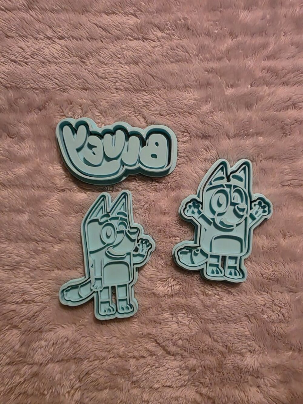 Bluey Cookie Cutters Set of 3